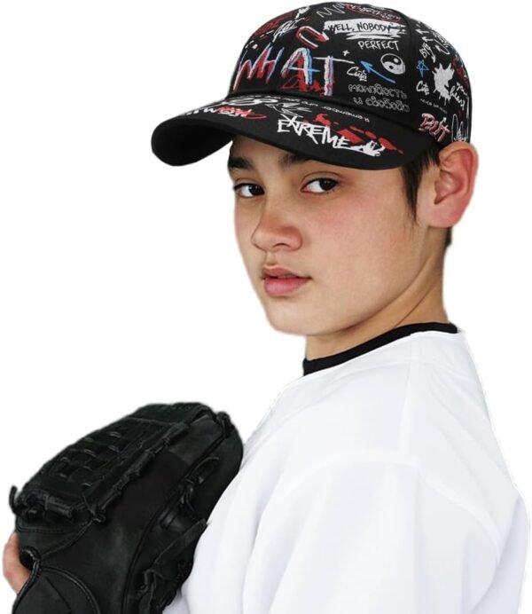 Casquettes de Baseball pour Homme et Femme 100% Coton de Sport décontractée Casquette de sécurité Style Baseball avec Coque Rigide en ABS Respirante – Image 3