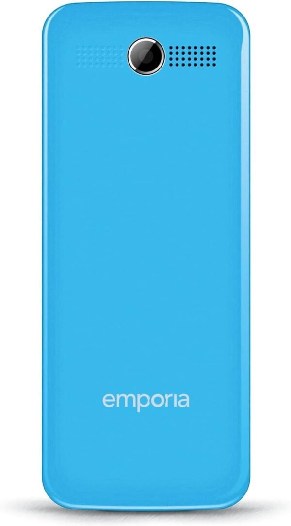 Emporia MD212 - Téléphone Portable pour Personnes âgées, Volume élevé, Double sim, écran Couleur 1,8", Bluetooth HSP, Appareil Photo, Bluetooth, Black/Blue (Italie) – Image 2