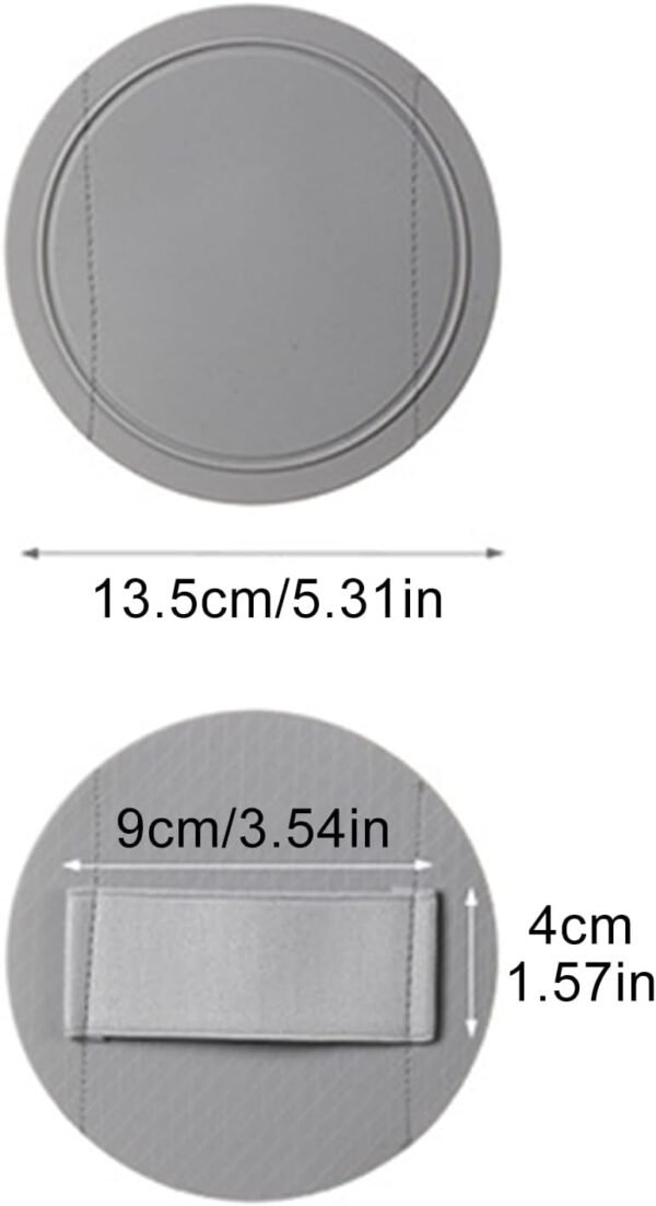 Brosse exfoliante corps en silicone – nettoyant exfoliant pour hygiène personnelle – éponge nettoyante avec nettoyage en profondeur, accessoire pour hygiène personnelle, tapis pour le visage, les – Image 6