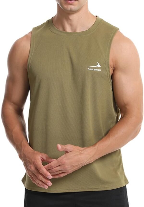 Débardeur sans Manches pour Homme, Gilet de Course à Pied, de Gym, à séchage Rapide, t-Shirt de Sport