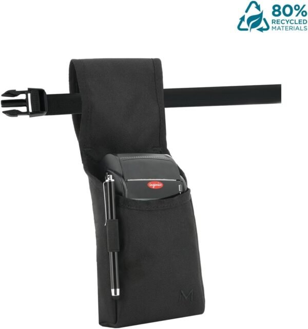 MOBILIS Holster pour POS Lecteur de Carte avec Ceinture Étui Universel pour Terminaux de Paiement & Scanners Mobiles, 1 Compartiment, Dimensions Appareil Max 11 x 27 x 5 cm – Image 6