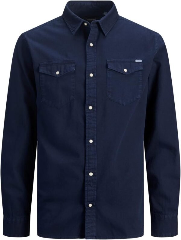 JACK & JONES Chemise en Denim Chemise en Denim Comfort Fit