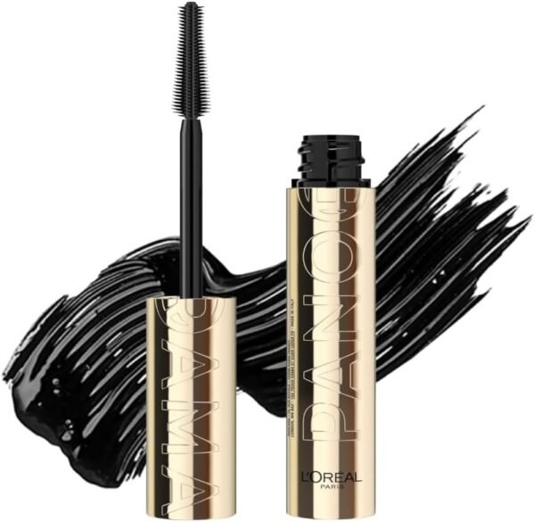 L'Oréal Paris - Mascara Volume Panoramique - Cils Démultipliés - Sans Paquets - Regard Agrandi - Technologie Stretch-Flex - Panorama Volume Millions de Cils - Noir