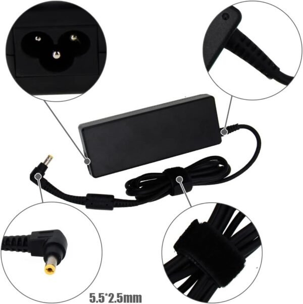 110 W 15,6 V 7,05 A CF-AA5713 A M1 CF-AA5713 A M2 Adaptateur Compatible avec Panasonic Toughbook CF-19 CF-31 CF-53 CF-52 Chargeur d'ordinateur Portable – Image 3