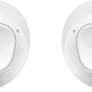 Samsung Galaxy Buds FE Écouteurs sans fil, Réduction active du bruit, Ajustement confortable, 3 Micros, Commande tactile, Basses profondes, Blanc, Version FR