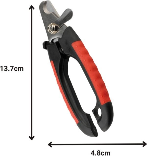 Ferplast Coupe Griffes pour Chien avec limiteur et Verrouillage de sécurité pour Un toilettage Facile et sûr des Pattes, poignée antidérapante, Taille S – Image 4