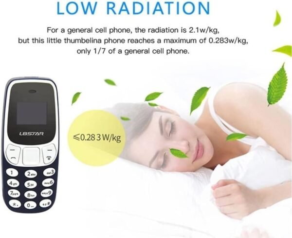 Phonque Le Plus Petit Mini téléphone Prend en Charge la Double Carte SIM GSM débloqué téléphone de Secours BM10 – Image 5