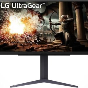 LG Ultragear™ 27GS75Q-B.AEU Ecran PC Gaming 27" - Dalle IPS résolution QHD (2560x1440), 1ms 180Hz (200Hz O/C), sRGB99% (CIE1931), AMD FreeSync, Compatible NVIDIA G-Sync