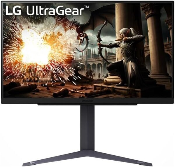 LG Ultragear™ 27GS75Q-B.AEU Ecran PC Gaming 27" - Dalle IPS résolution QHD (2560x1440), 1ms 180Hz (200Hz O/C), sRGB99% (CIE1931), AMD FreeSync, Compatible NVIDIA G-Sync