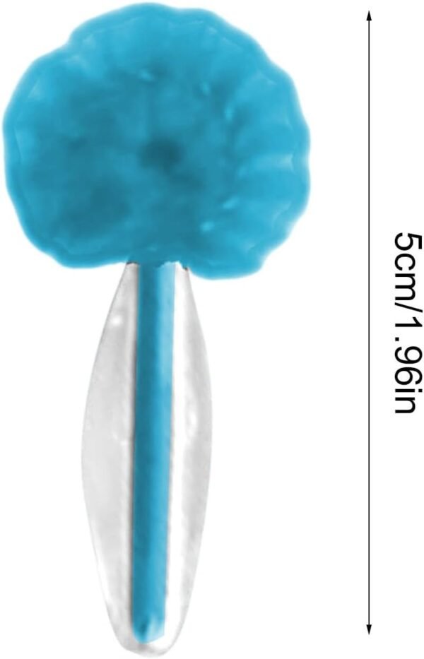 Brosse à nombril : brosse de soins personnels, brosses de nettoyage pratiques | Outil d'hygiène personnelle, outil pratique, nouveauté de blague pratique, brosses faciales nettoyées – Image 5