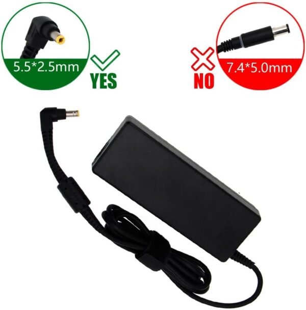 110 W 15,6 V 7,05 A CF-AA5713 A M1 CF-AA5713 A M2 Adaptateur Compatible avec Panasonic Toughbook CF-19 CF-31 CF-53 CF-52 Chargeur d'ordinateur Portable – Image 2
