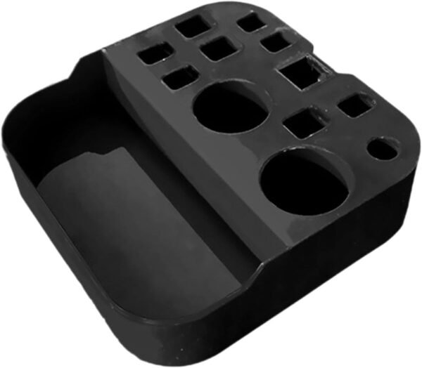 perfk Organisateur de Toilettage pour Chien Accessoire de Bras de Toilettage pour Chien Boîte de Rangement Légère et Polyvalente pour Animalerie pour Ciseau, Diamètre des Pores de 19 mm – Image 6