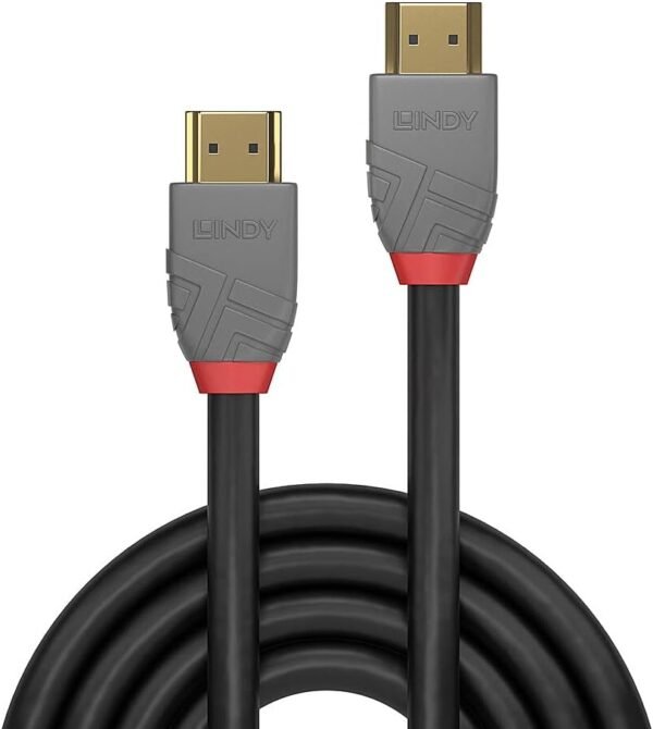 LINDY 36953 Câble HDMI Ultra High Speed, Anthra Line, 2m – Image 2