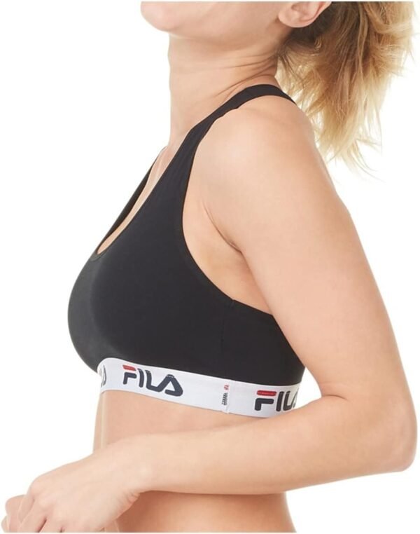 Fila Soutien-Gorge Coton, Brassière Femme, Sport, Liberté de Mouvement – Image 5