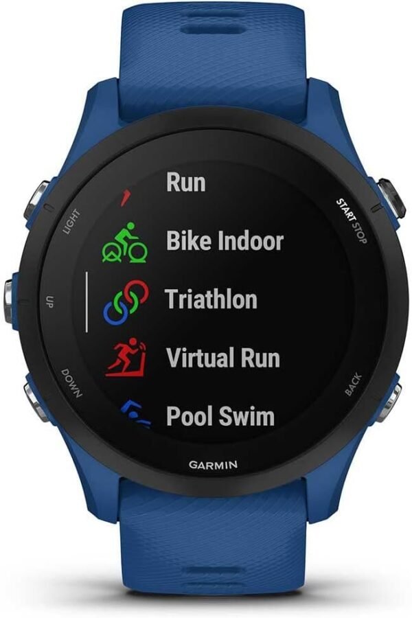 Garmin Forerunner 255 – GPS-Laufuhr mit individuellen Trainingsplänen, speziellen Lauffunktionen und detaillierter Trainingsanalyse. 1,1“ & 1,3" Farbdisplay, Akkulaufzeit bis zu 14 Tage – Image 5
