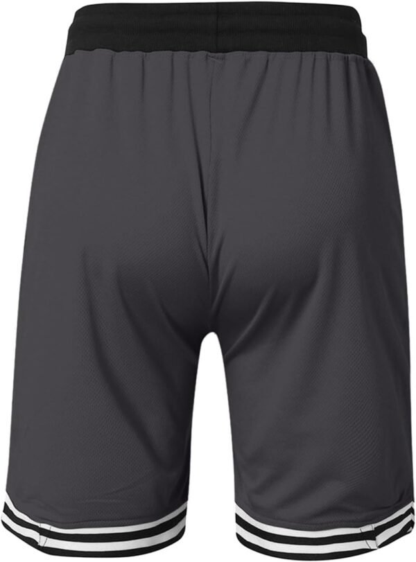 Shorts de Basket Homme Séchage Rapide Shorts de Plage Respirant Outdoors Shorts de Sports Eté Bermuda Casual Pantalons de Survêtement Respirant Léger Mode Vêtements – Image 4