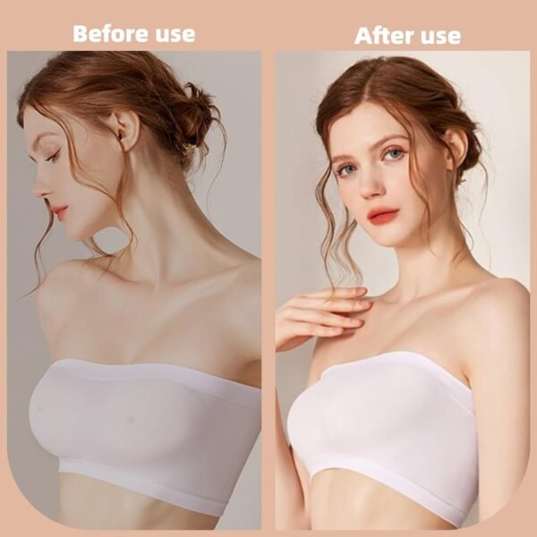 4 Paires Cache-tétons, Tacilin Auto-adhésif Réutilisables en Silicone Doux Couvre Seins Mamelons Invisibles étanches Cache Teton Nipple Cover [8 cm] - Couleur de la Peau Claire – Image 5