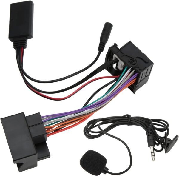 Yctze Adaptateur Audio Stéréo de Voiture avec Câble D'entrée AUX5.0, Remplacement pour RCD310 RCD510 RNS510, Matériau de Haute qualité, Installation Facile (avec Cordon – Image 3