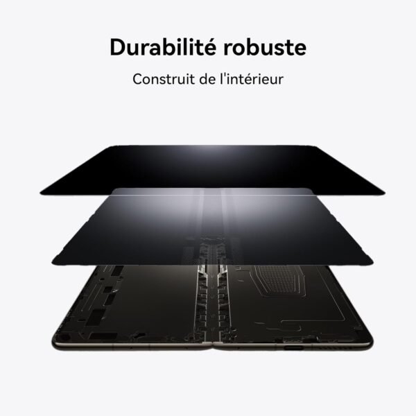 HUAWEI Mate X6, 12 Go + 512 Go, Smartphone Forme compacte et Pliable, Durabilité Robuste, Live-Multitask, Appareil Photo Ultra Chroma, Verre Kunlun 2e génération, Écran X-True™, Rouge nébuleux – Image 4