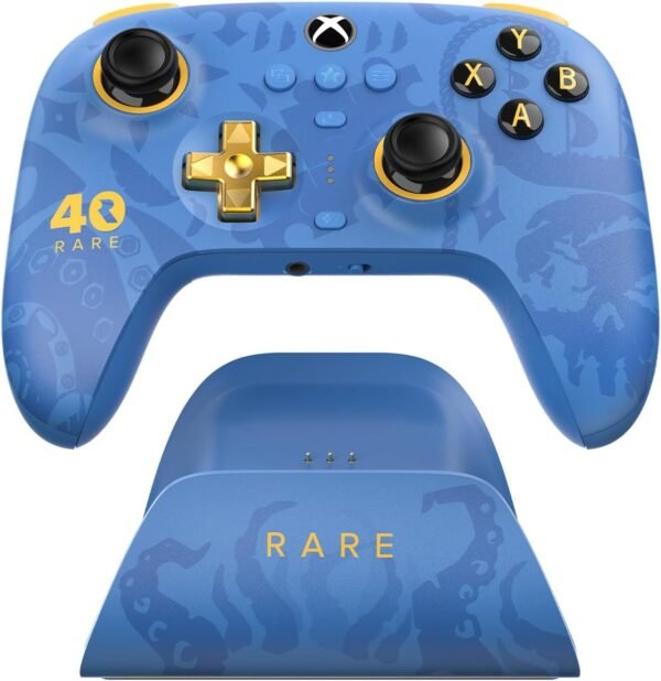 8BitDo Ultimate 3-mode Wireless Controller for Xbox, Hall Effect Joysticks, Pro Back Buttons, Compatibility with Xbox Series X|S & Xbox One, Apple, Windows PC & Android - Rare 40th Anniversary Edition – Image 3