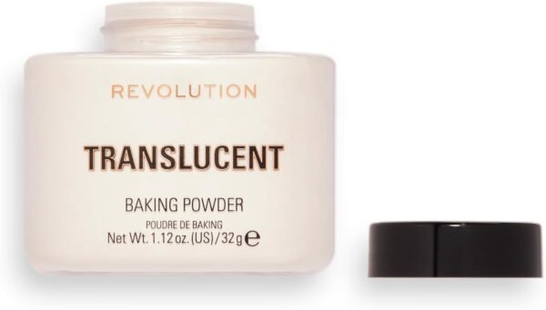 Makeup Revolution, Loose Baking Powder, Poudre, Translucent, 32g – Image 7