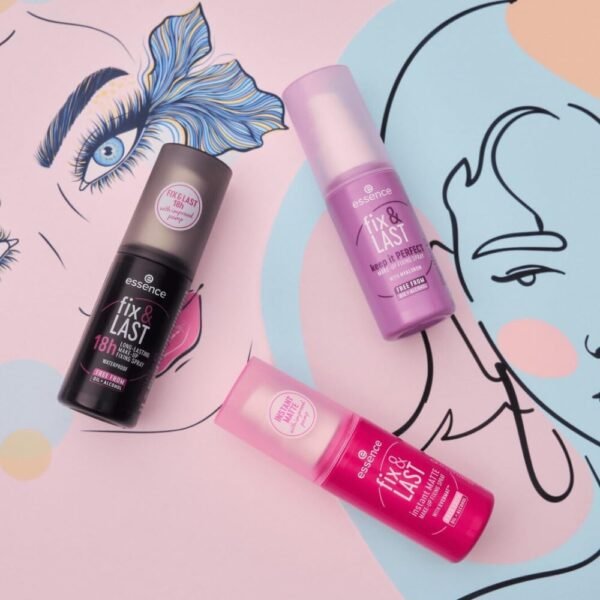 Essence - Spray Fixateur de Maquillage Fix & Last Instant Matte – Image 5