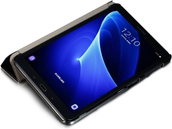 XITODA Coque pour Galaxy Tab A6 10,1" 2016 – PU Cuir Flip Cover Stand Pochette Etui pour Samsung Galaxy Tab A 10.1 2016 (LTE SM-T585N/Wifi SM-T580N),Nero – Image 5