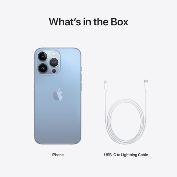 Apple iPhone 13 Pro, 256 Go - Bleu Alpin (Reconditionné) – Image 9