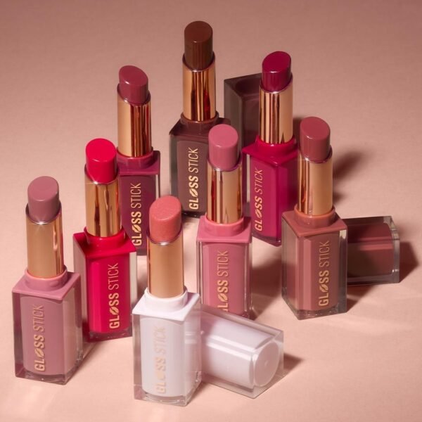Revolution Pout Lip Gloss, Finition Brillante Ultra Pigmentée, Acide Hyaluronique & Vitamine E, Vegan & Cruelty-Free, 3g, Creme Brulee Mauve – Image 5
