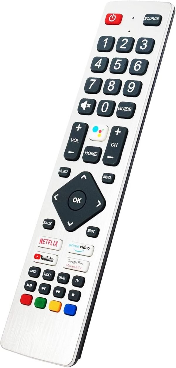 AULCMEET Télécommande vocale de rechange SHWRMC0133 pour TV Android Sharp 4K UHD 70DN6EA 70CL6EA 42CL6EA 70CL5EA 42CL5EA 65DN3EA 50DN3EA 65DN2EA 50DN2EA 65DL6EA 50DL6EA 65DL4EA 50DL4EA 65DL3EA 50DL3EA – Image 4