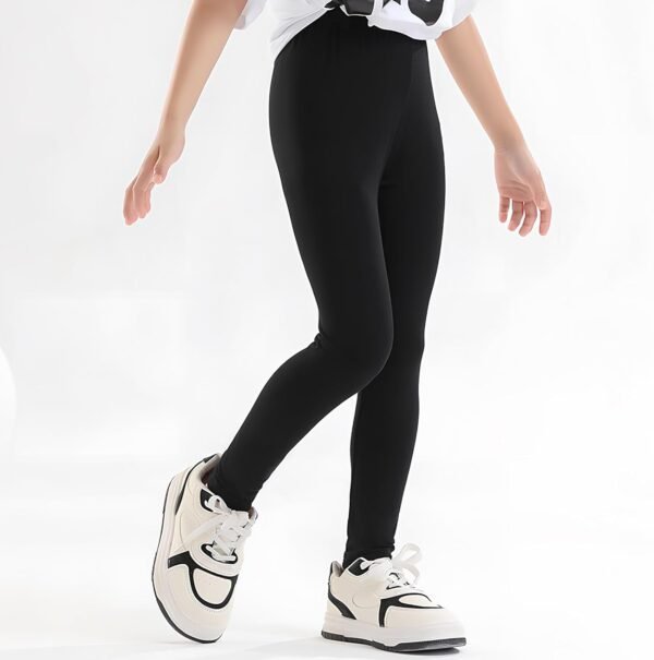 KOOOGEAR Lot de 3 leggings pour fille, taille haute, leggings de sport longs et doux, élastiques, pantalon de sport pour la danse, le yoga, la vie quotidienne – Image 7