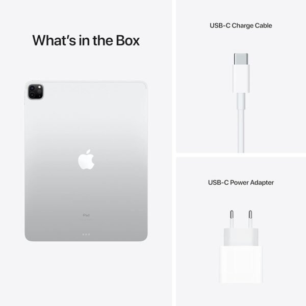 2021 Apple iPad Pro (12,9-Pouces, Wi-Fi, 512Go) - Argent (Reconditionné) – Image 6