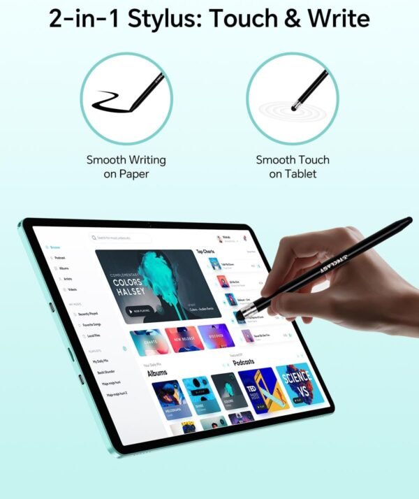 TECLAST P50AI Tablette Android 15 Tablette 11 Pouces 90Hz, Gestuel IA, 2.0GHz Octa-Core, HDMI-Type C, Mode PC, 16Go+128Go(4To TF), 7000mAh/Widevine L1/BT5.4/13MP+8MP, avec étui + Stylet, 2025 – Image 9