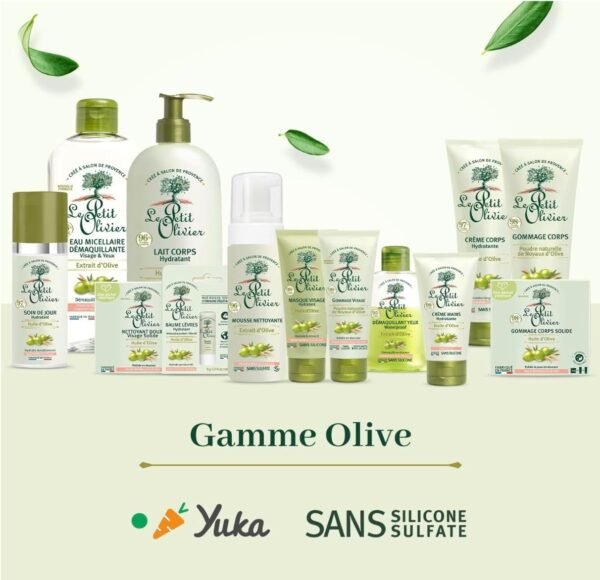 LE PETIT OLIVIER - Démaquillant Yeux Waterproof - Extrait D'Olive - Démaquille En Douceur - Convient Aux Yeux Sensibles - 98% D'Origine Naturelle - Sans Silicone - Fabriqué en France - 125 ml – Image 5