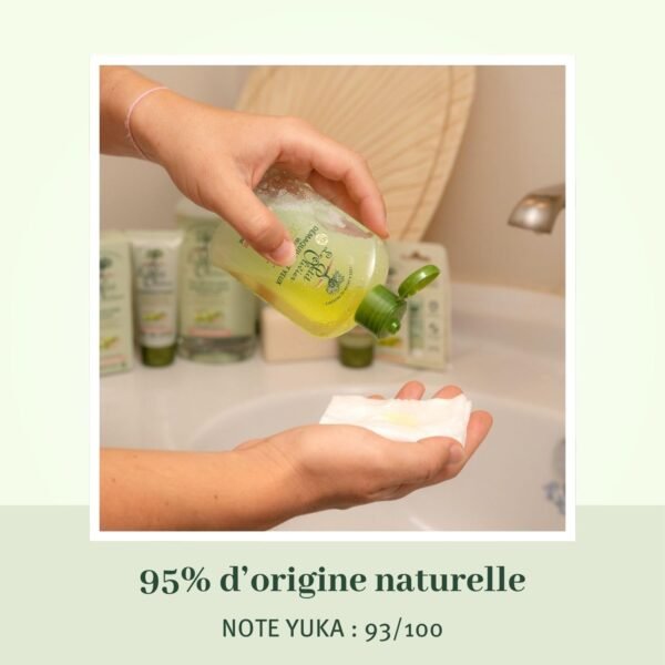 LE PETIT OLIVIER - Démaquillant Yeux Waterproof - Extrait D'Olive - Démaquille En Douceur - Convient Aux Yeux Sensibles - 98% D'Origine Naturelle - Sans Silicone - Fabriqué en France - 125 ml – Image 3