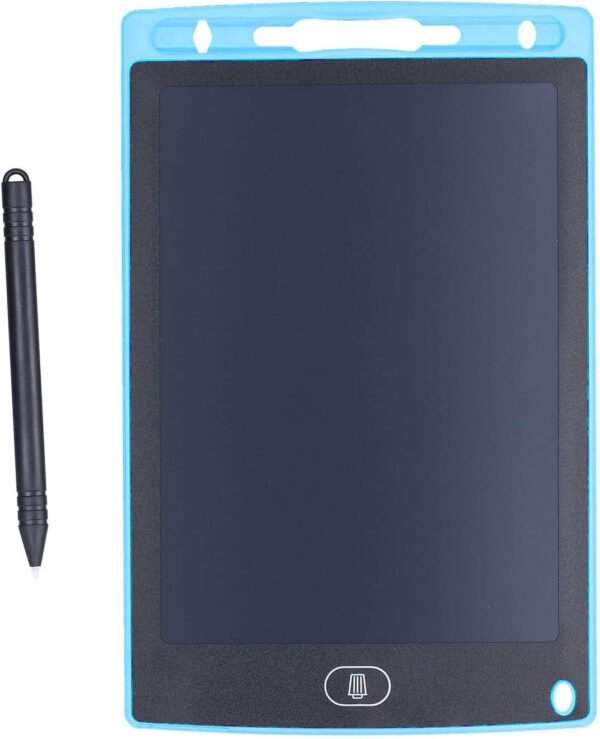 Écriture de tablette 8,5 pouces en plein écran Portable LCD Digital Writing Board avec stylo pour dessiner un enregistrement de réunion de graffiti (Bleu)