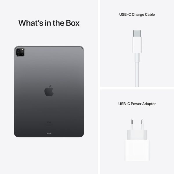 Apple 2021 iPad Pro (12.9-Pouces, Wi-FI, 256Go) - Gris Sidéral (Reconditionné) – Image 6