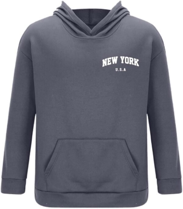 Survêtement Homme à Capuche,Ensemble Jogging Homme 2 Pièces Sweat Hoodies et Pantalon Jogging,Manches Longues,Ample et Confortable,Combinaison de Sport pour Gym et Jogging Élégant – Image 5
