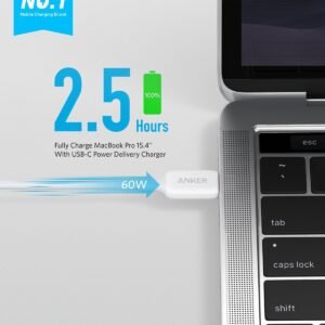 Alternative view of Anker Câble USB C vers USB C, Câble de charge rapide PowerLine III USB-C vers USB-C (3m), Charge 60 W Power Delivery PD pour Apple MacBook, iPad Pro, Samsung Galaxy S10 Plus S9 S8 Plus, Pixel et plus