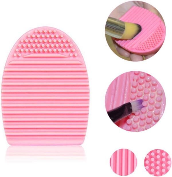 HEPAZ Pinceaux de Maquillage Professionnel, 24 PCS + 1 PCS Oeuf de Nettoyage de Brosse de Maquillage pour les ombres à paupières, les sourcils – Image 3