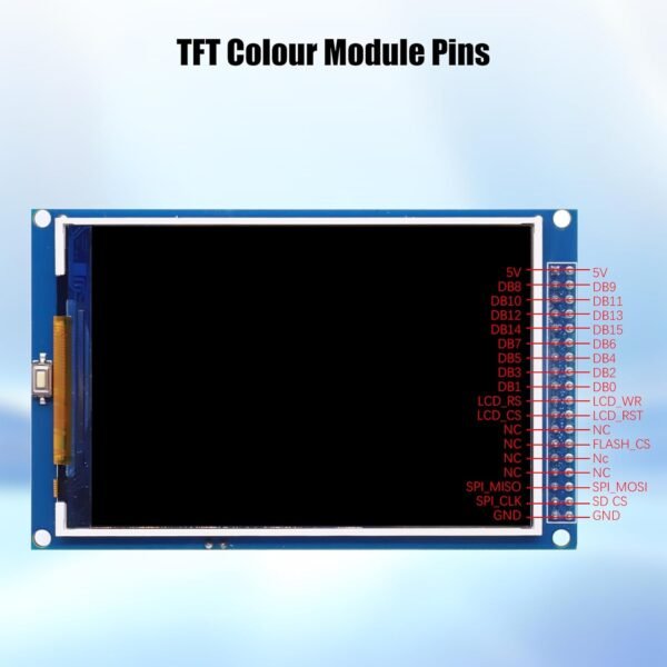 3.5" IPS TFT LCD Display AYWHP 320X480 TFT Display avec Prise pour Carte SD Fonction Affichage Riche Compatible avec Arduino – Image 4