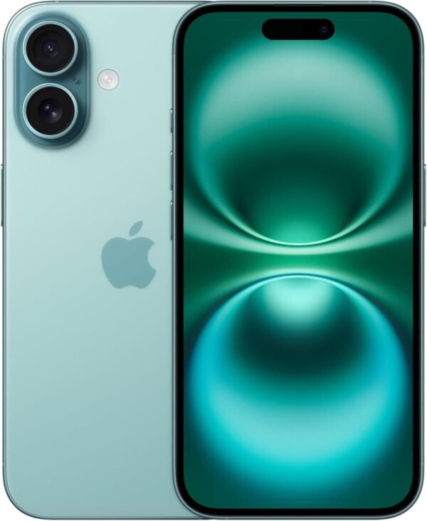 Apple iPhone 16 (128 Go) - Cyan