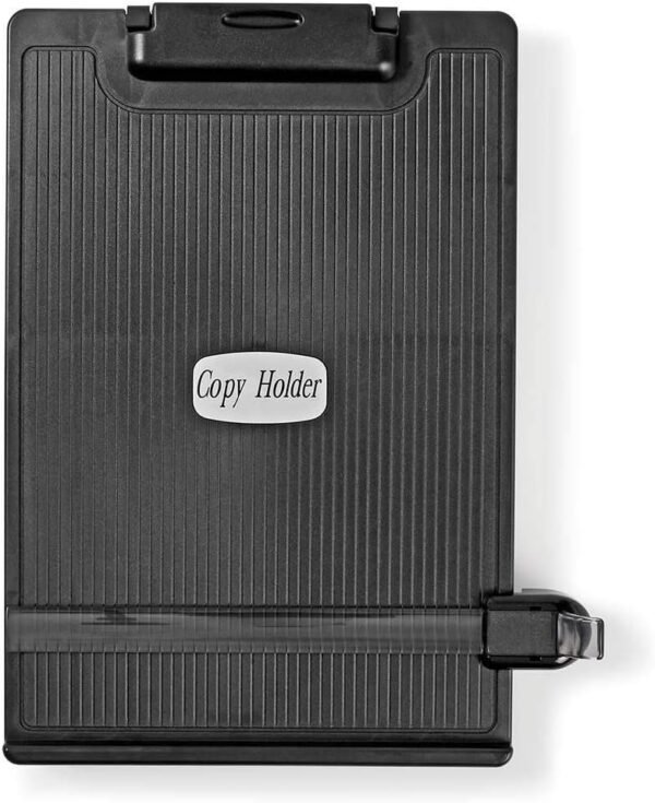 NEDIS Porte-Documents Ergonomique | Entièrement Mobile | Support de Bureau | Noir Gris/Noir ERGOCH300BK – Image 8