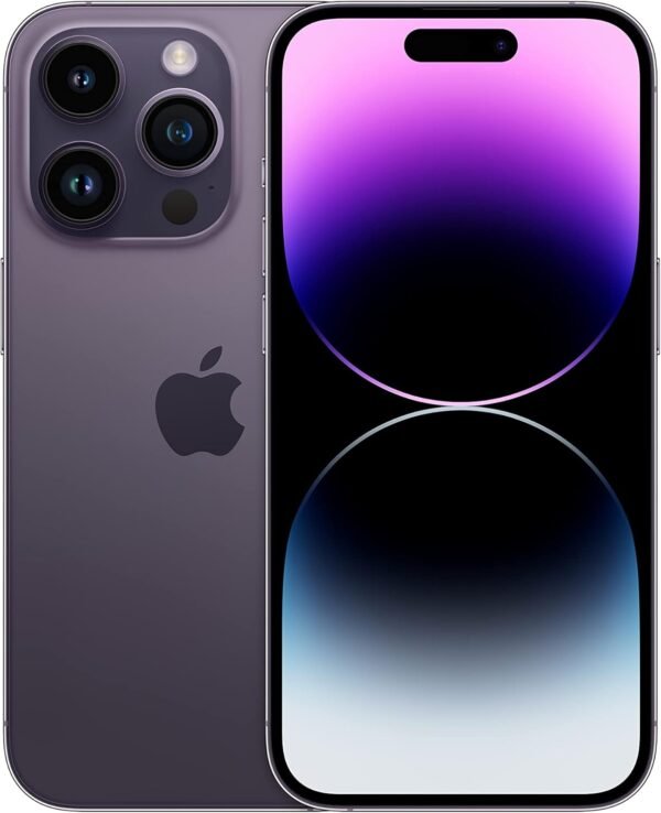 Apple iPhone 14 Pro 128Go - Violet Foncé (Reconditionné)