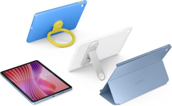 Lenovo Tab - Tablette Tactile 10.1'' WUXGA (MediaTek Helio G85, 8Coeurs, RAM 4Go, 64Go eMMC 5.1, Android 14, Wifi5 + Bluetooth) Étui Transparent - Polar Blue – Image 13