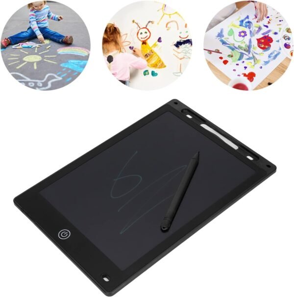 BAFOVY Board d'écriture LCD, Jouet éducatif avec LCD Sensible à la Pression, 10 Pouces d'enfants Dessinant Une Tablette, Effacement Rapide et Efficace, Facile à Utiliser et Polyvalent, Sûr et – Image 9