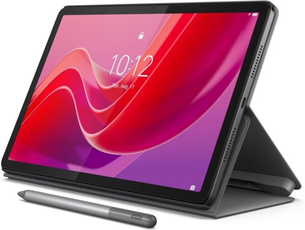 Lenovo Tab M11 - Tablette Tactile 11'' WUXGA (Processeur MediaTek Helio G88, 8Coeurs, 4 Go de RAM, eMMC 128 Go, Android 13, WiFi + Bluetooth) Tab Pen - Gris – Image 2