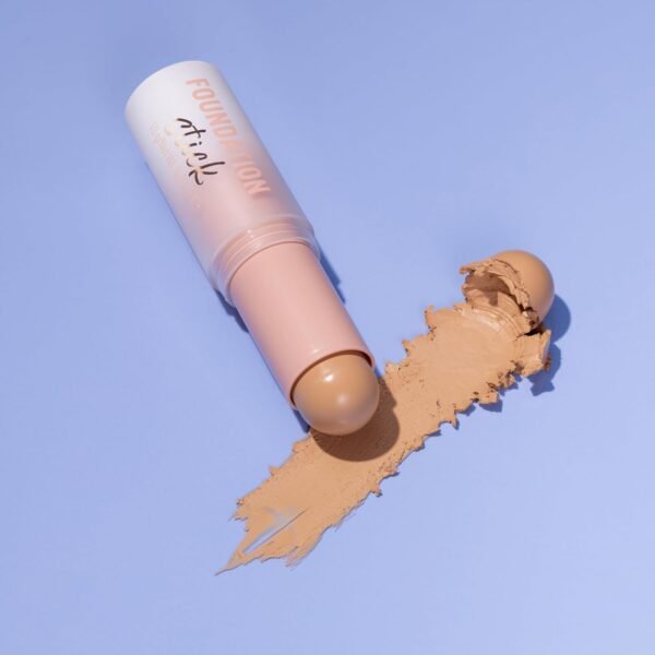 Essence Cosmetics essence FOUNDATION stick fond de teint en stick, protecteur, couvrant, effet voilé, naturel (10g) – Image 5
