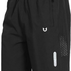 NORTHYARD Short de course à pied pour homme à séchage rapide - 17,8 cm/12,7 cm/22,9 cm - Léger - Pour sport, gym, basket-ball, randonnée