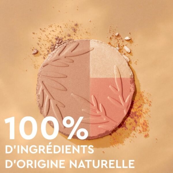 La Provençale Bio - Poudre d'Éclat l'Instant Doré - 3 en 1 : Poudre Soleil, Fard à Joues, Enlumineur de Teint - 100% d’Ingrédients d'Origine Naturelle - Poudre Bronzante Visage Effet Bonne Mine – Image 5